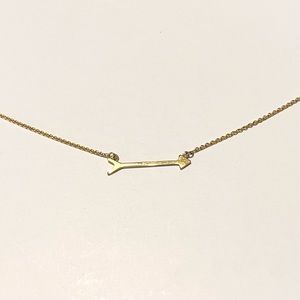 Stella & Dot "On the Mark Arrow" necklace